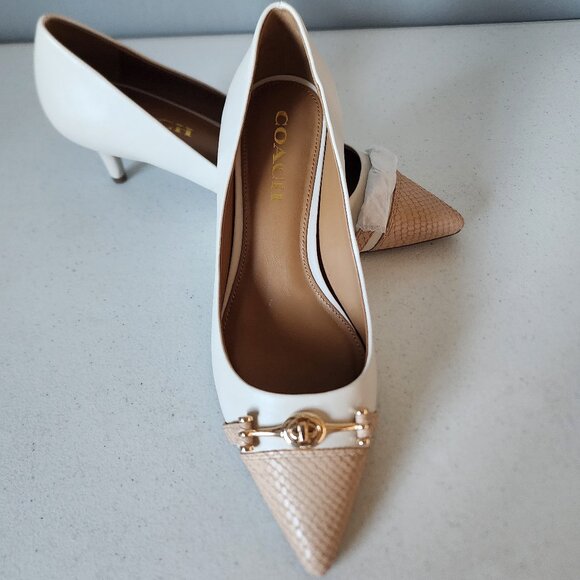 Coach Kitten Heel Pumps "NEW" - Picture 1 of 16